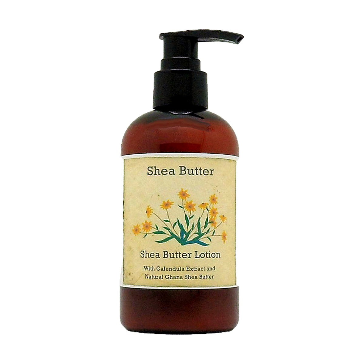 Shea Butter Lotion in an 8 oz. pump bottle