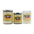 Relax soy wood wick candle in 12 oz. and 7 oz. jars with wax potpourri melts