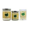 Wellness soy wood wick candle in 12 oz. and 7 oz. jars with wax potpourri melts