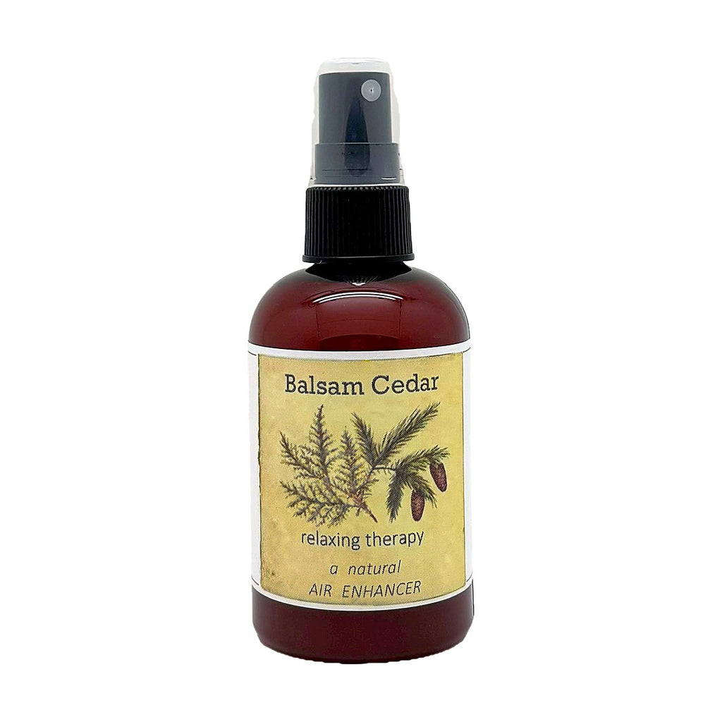 Balsam Cedar Spray in a 4 oz. spray bottle